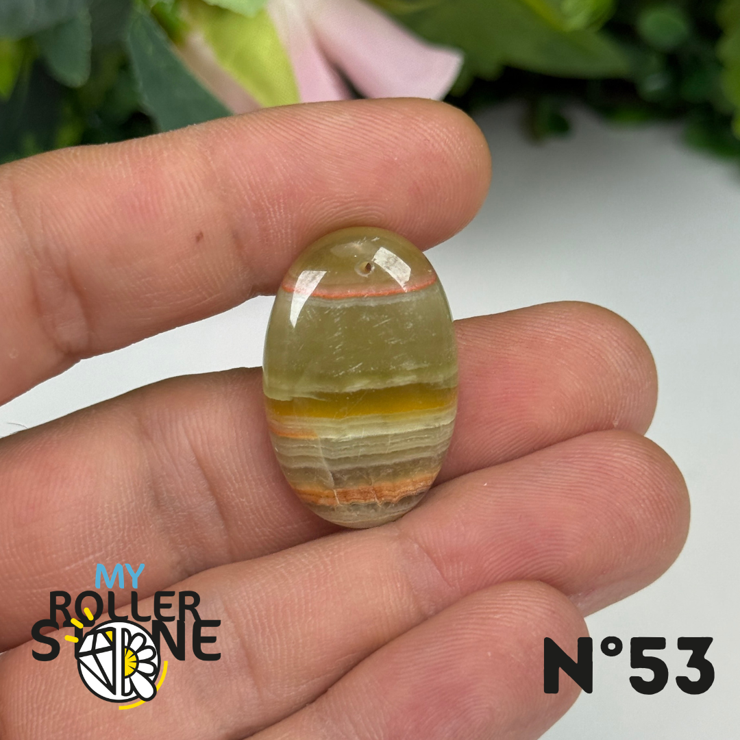 Pendentif Calcite Verte 5A Percé