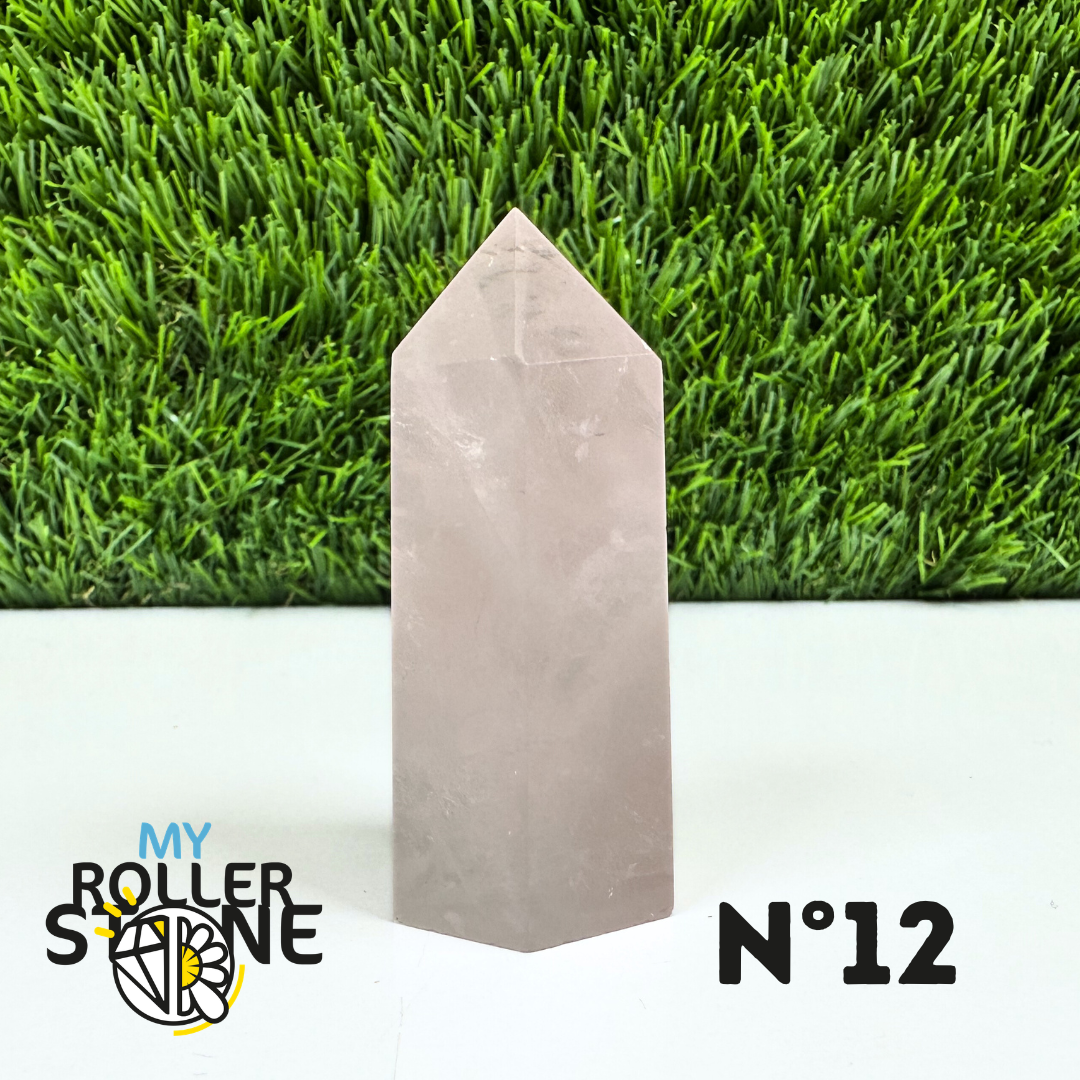 Pointes Pierre Quartz Rose