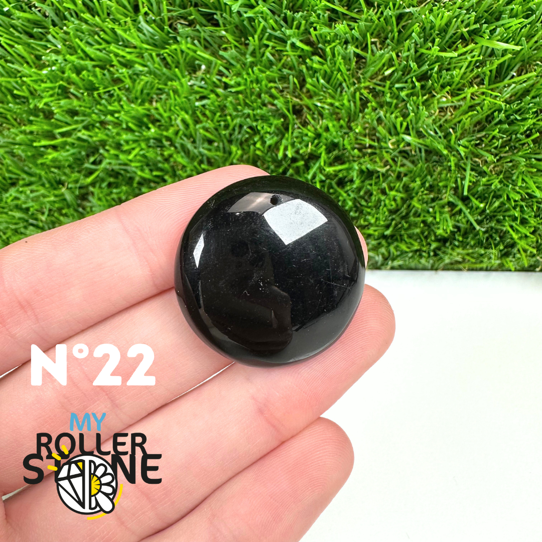 Pendentif Percé Tourmaline Noire