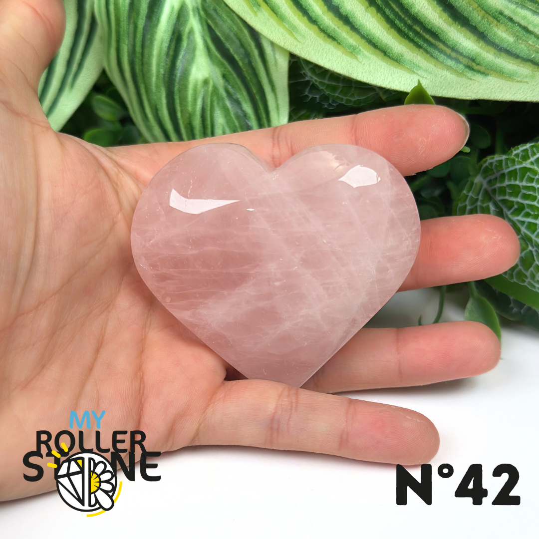 Cœur en Quartz rose