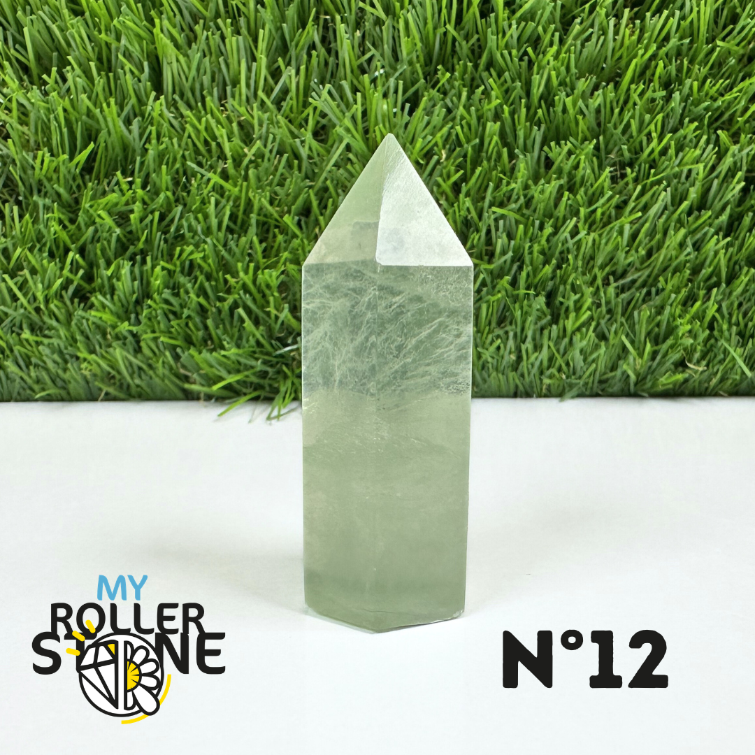 Pointes Pierre Fluorite Arc-en-Ciel Pastel