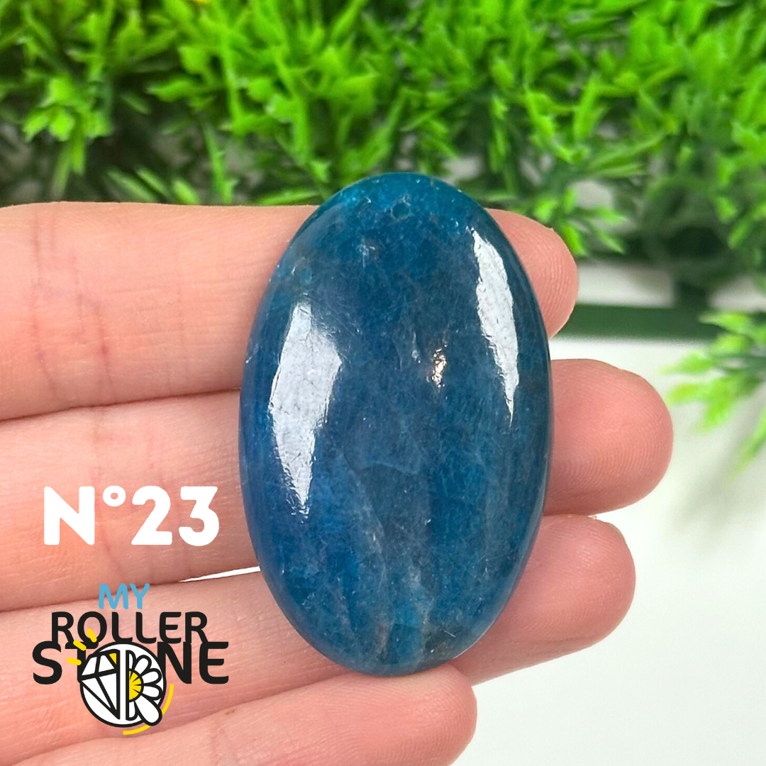 Pendentif Apatite bleue 5A