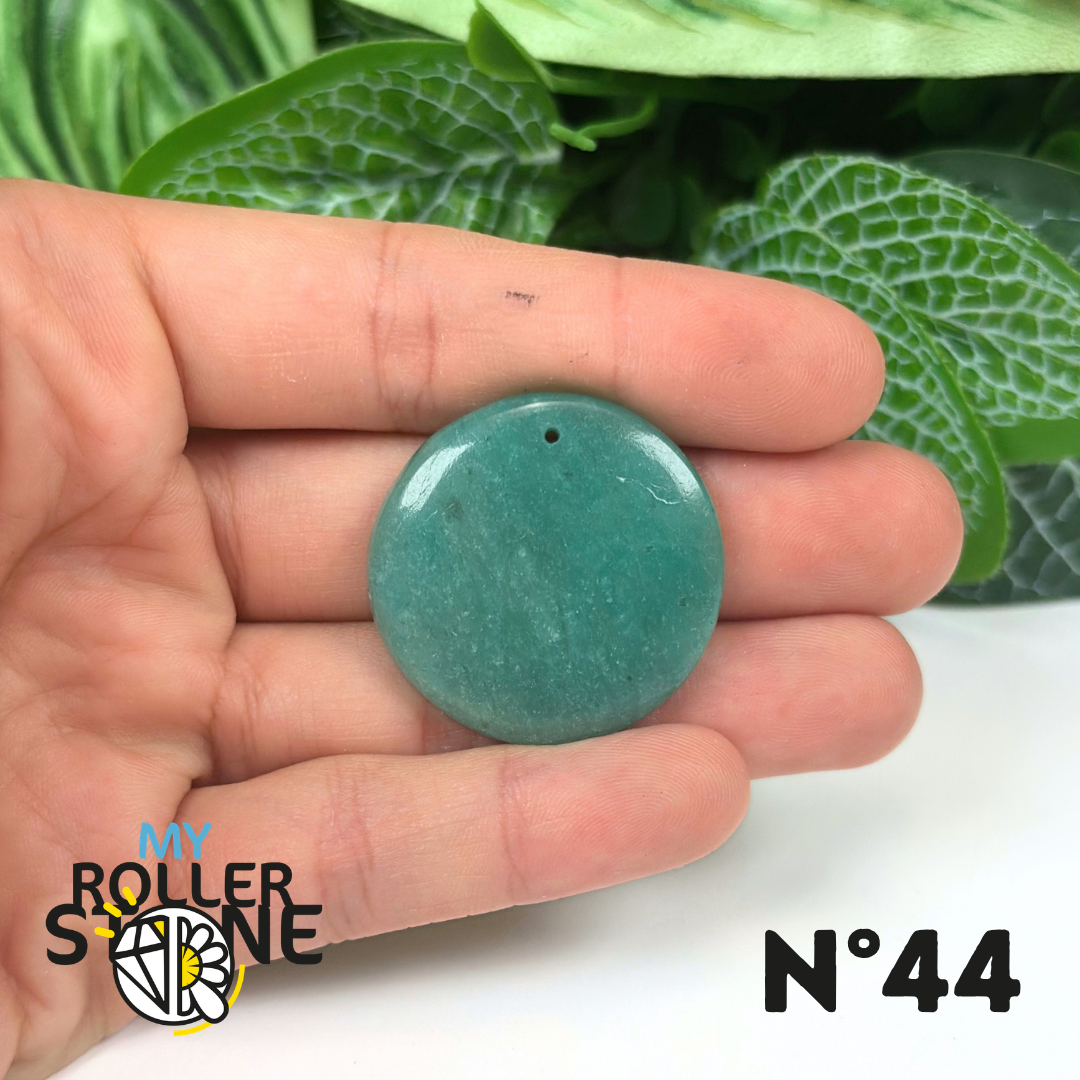 Pendentif Amazonite Brésil 5A