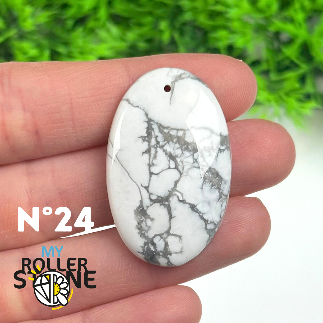 Pendentif Howlite 5A