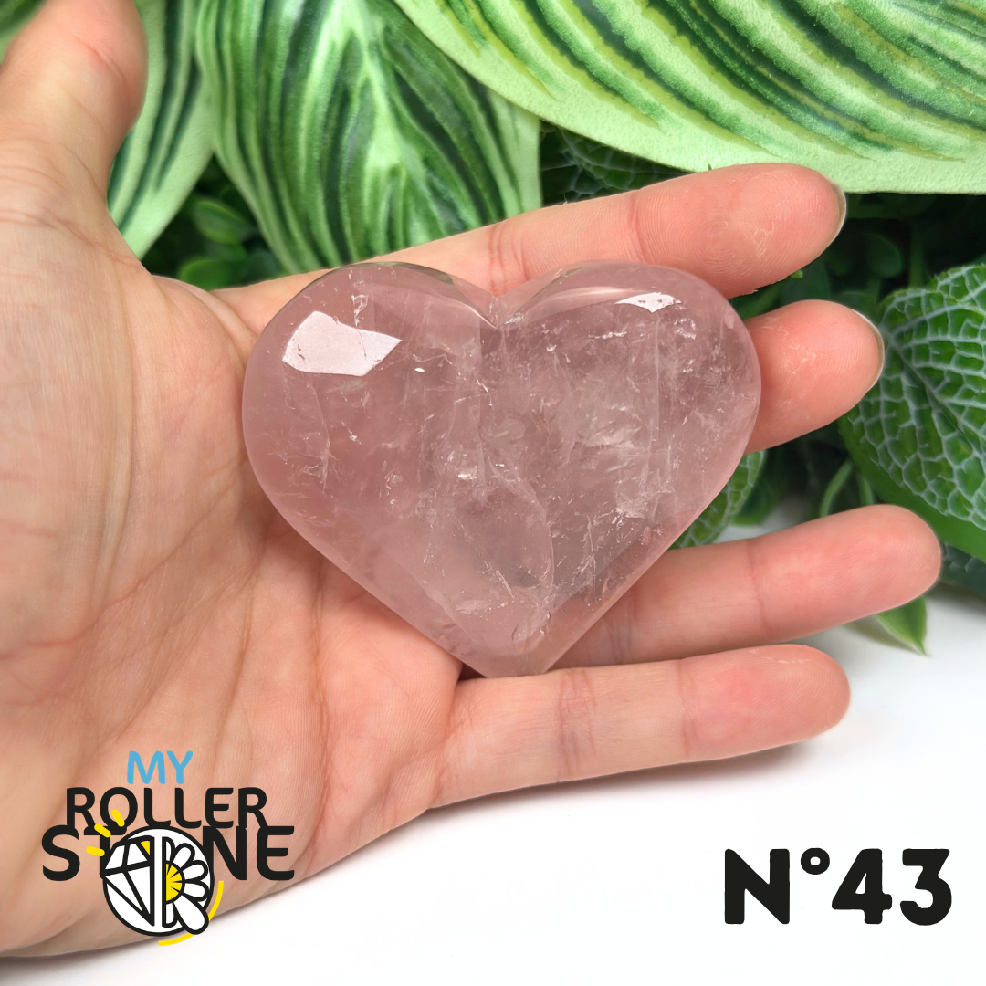 Cœur en Quartz rose