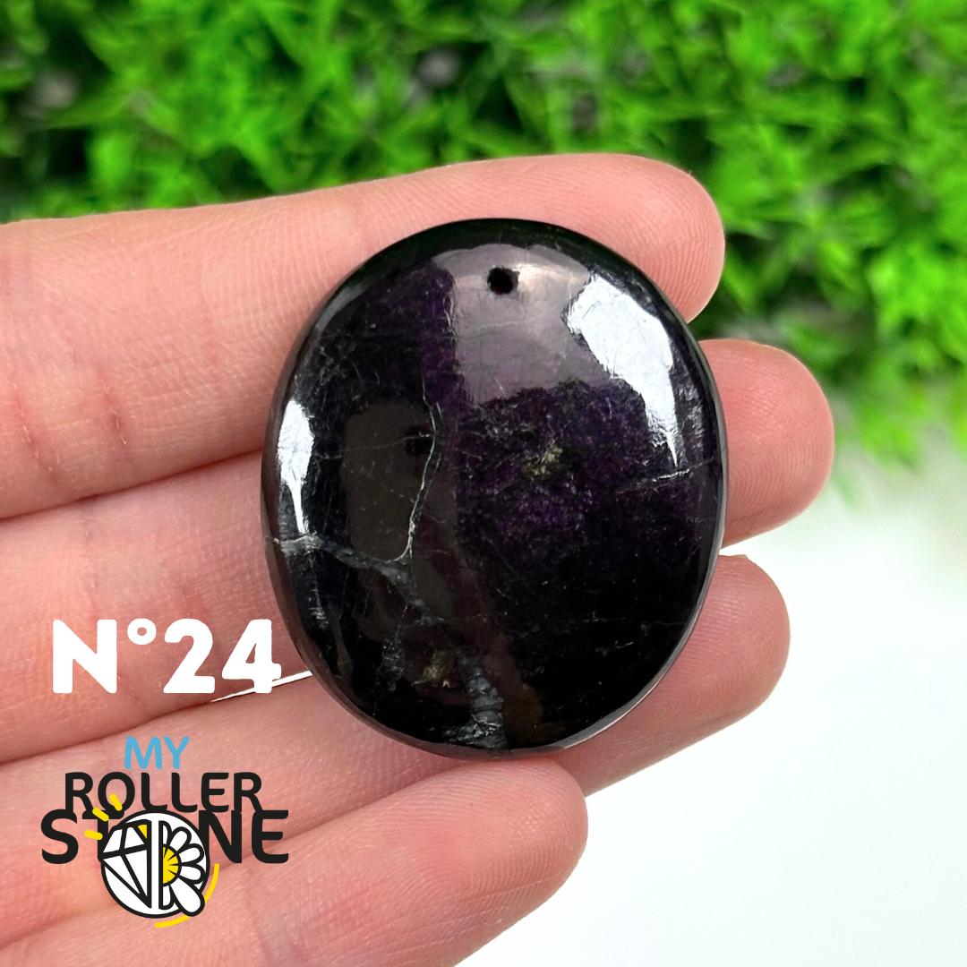 Pendentif Percé Purpurite 5A