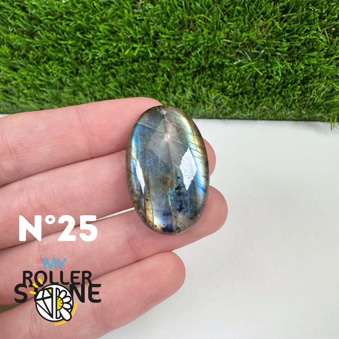 Pendentif Percé Labradorite Multi Fire 5A