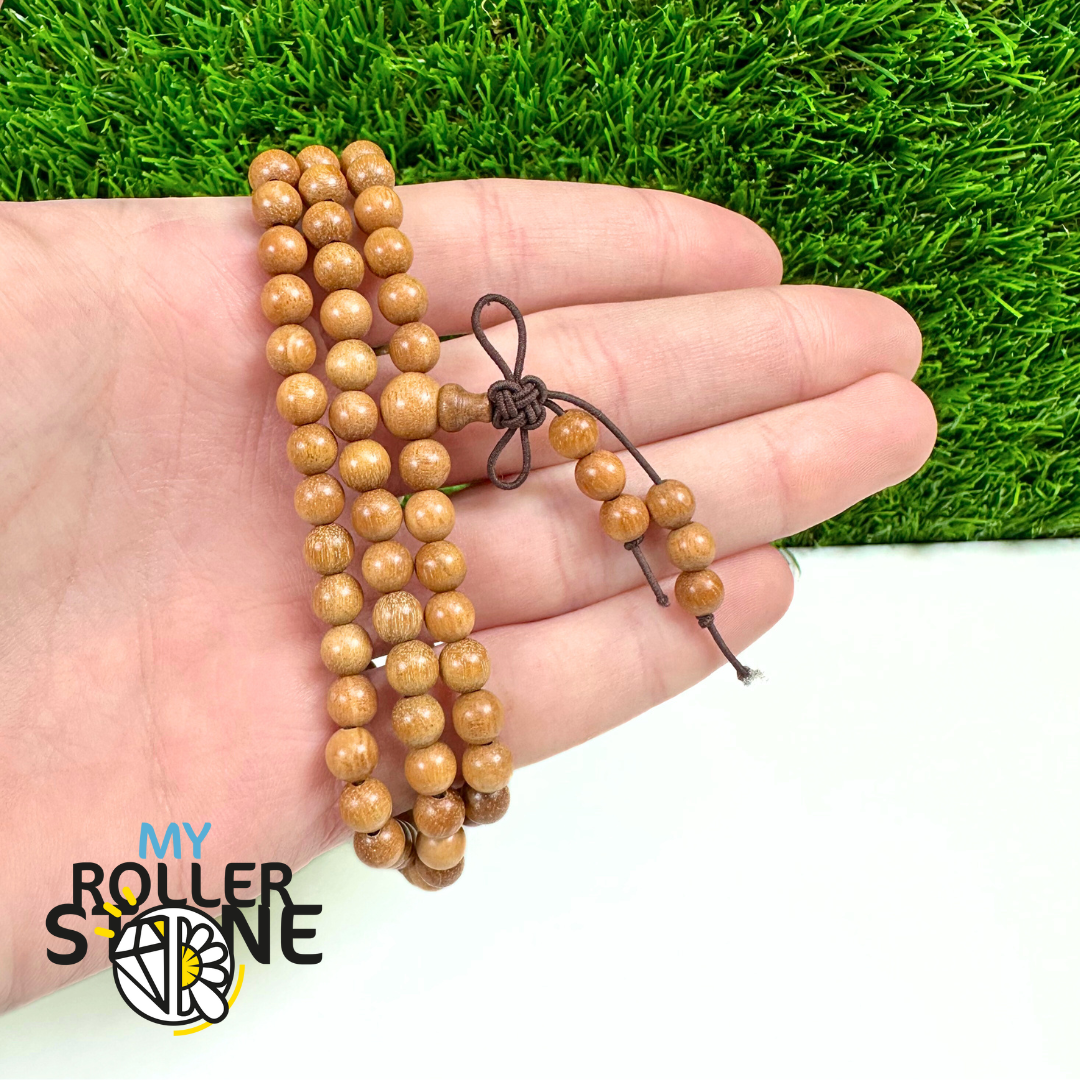 Mala Bois De Santal Perle 6MM