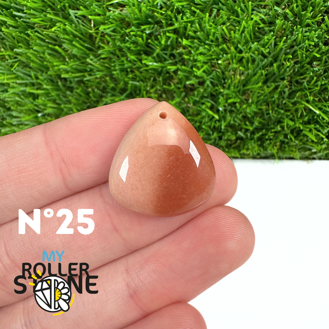 Pendentif Percé Amazonite Pêche