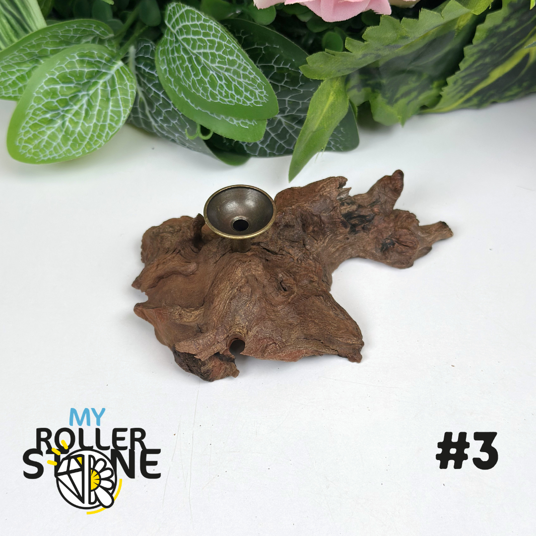 Socle en bois brut