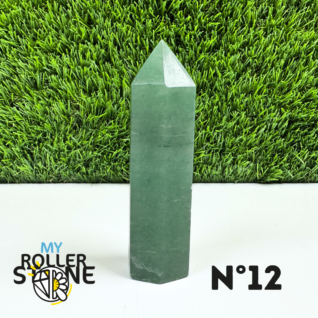 Pointes Pierre Aventurine Verte