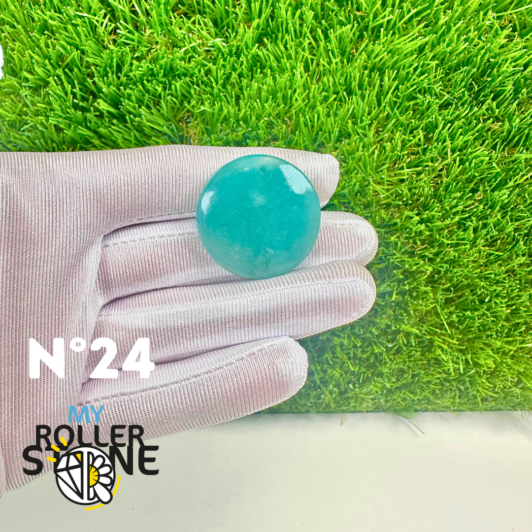 Pendentif Amazonite bleue