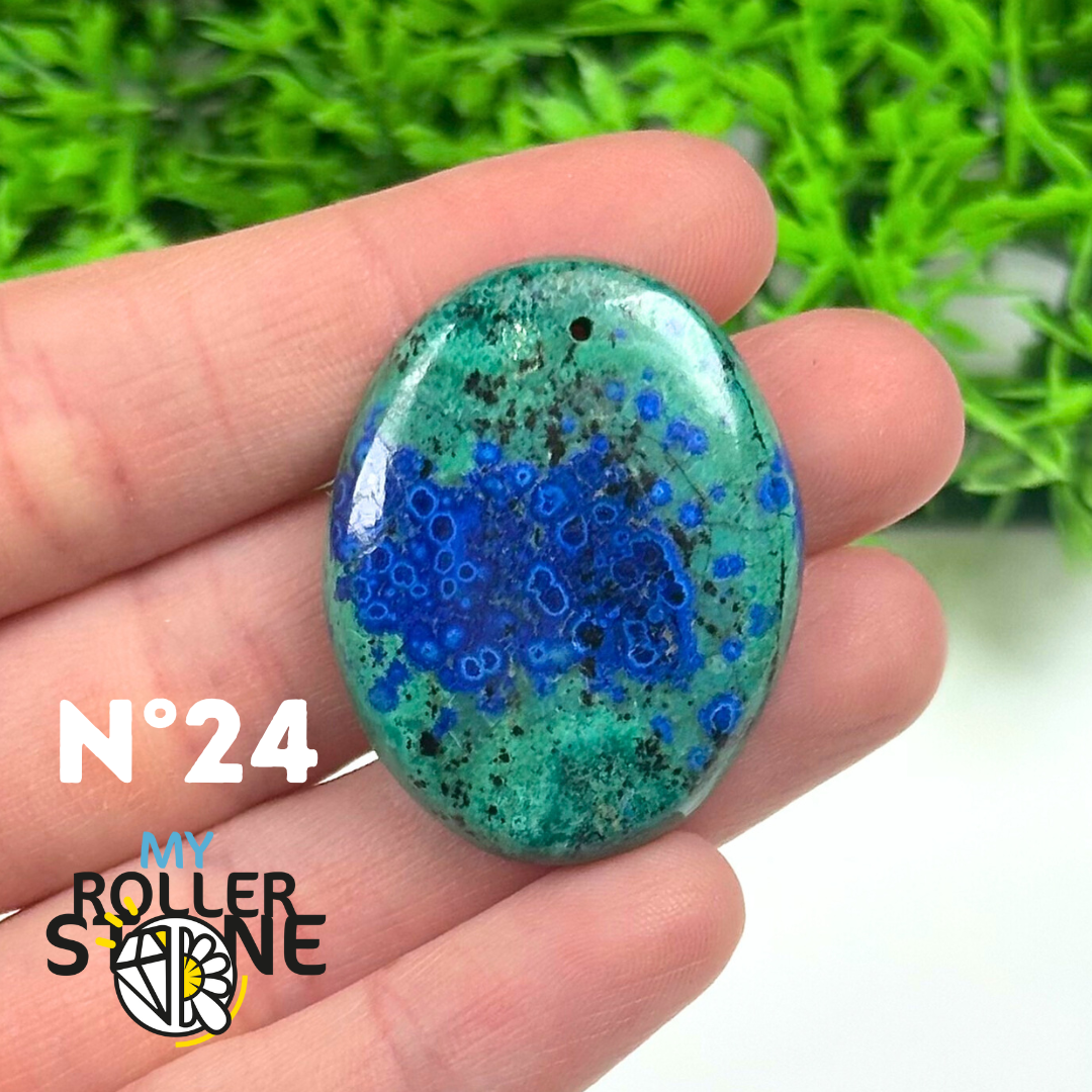 Pendentif Azurite Malachite 5A