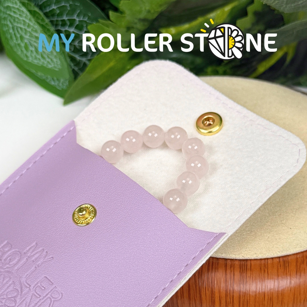 Bracelet en Quartz Rose de Madagascar 