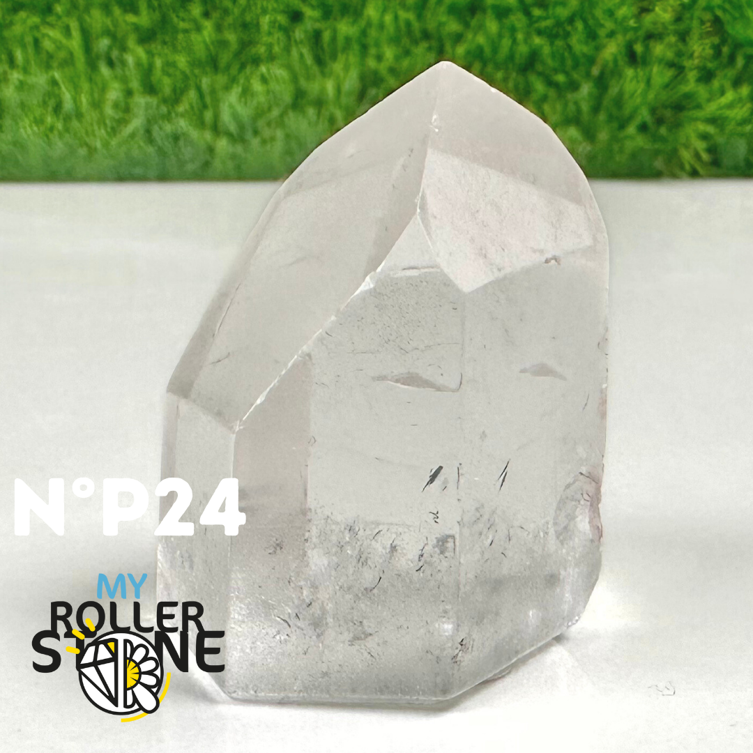 Pointe en Cristal de Roche Petite Taille