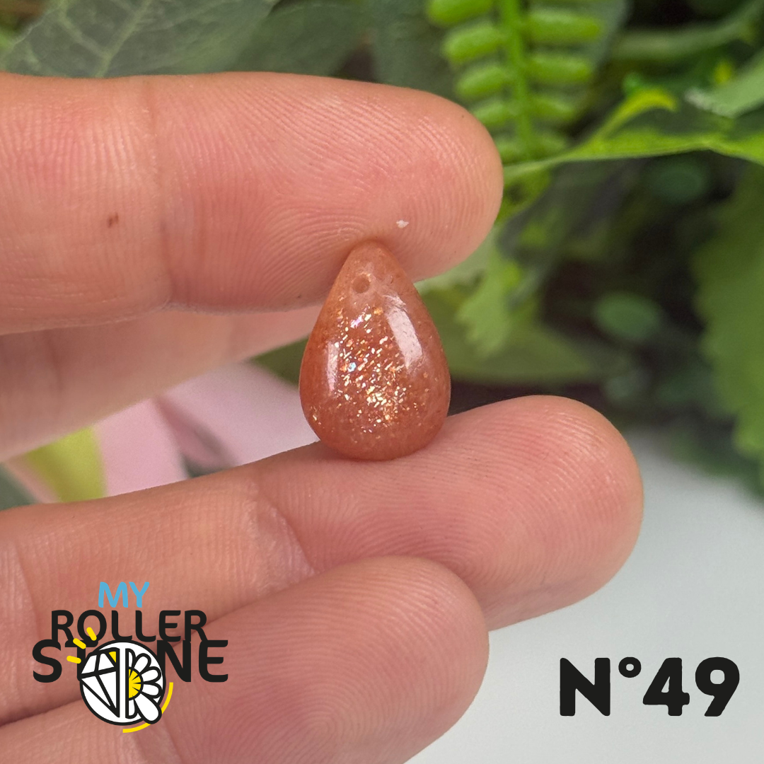 Petit Pendentifs Pierre de Soleil Forme Libre 5A
