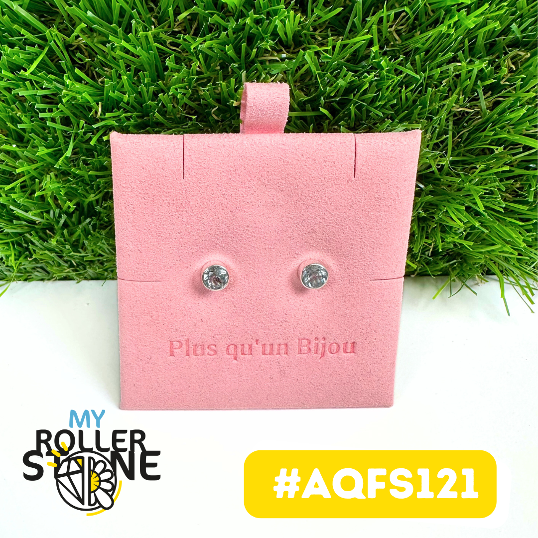 Boucles d'oreilles Argent 925 Aigue-Marine #AQFS121