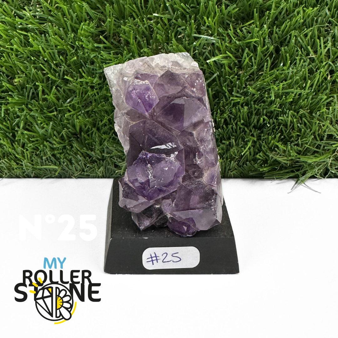 Améthyste sur socle
