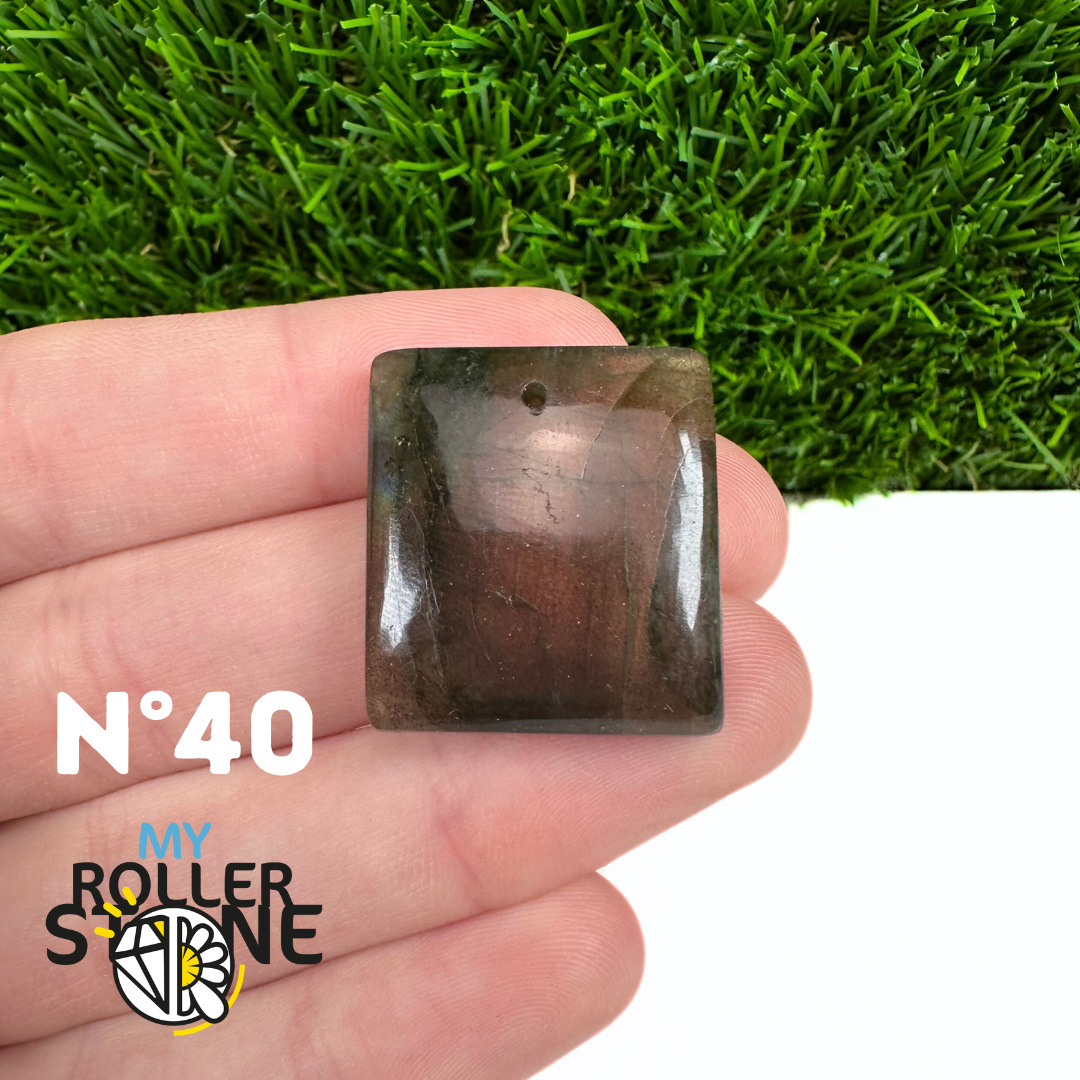 Pendentifs Labradorite Violette forme Libre 5A