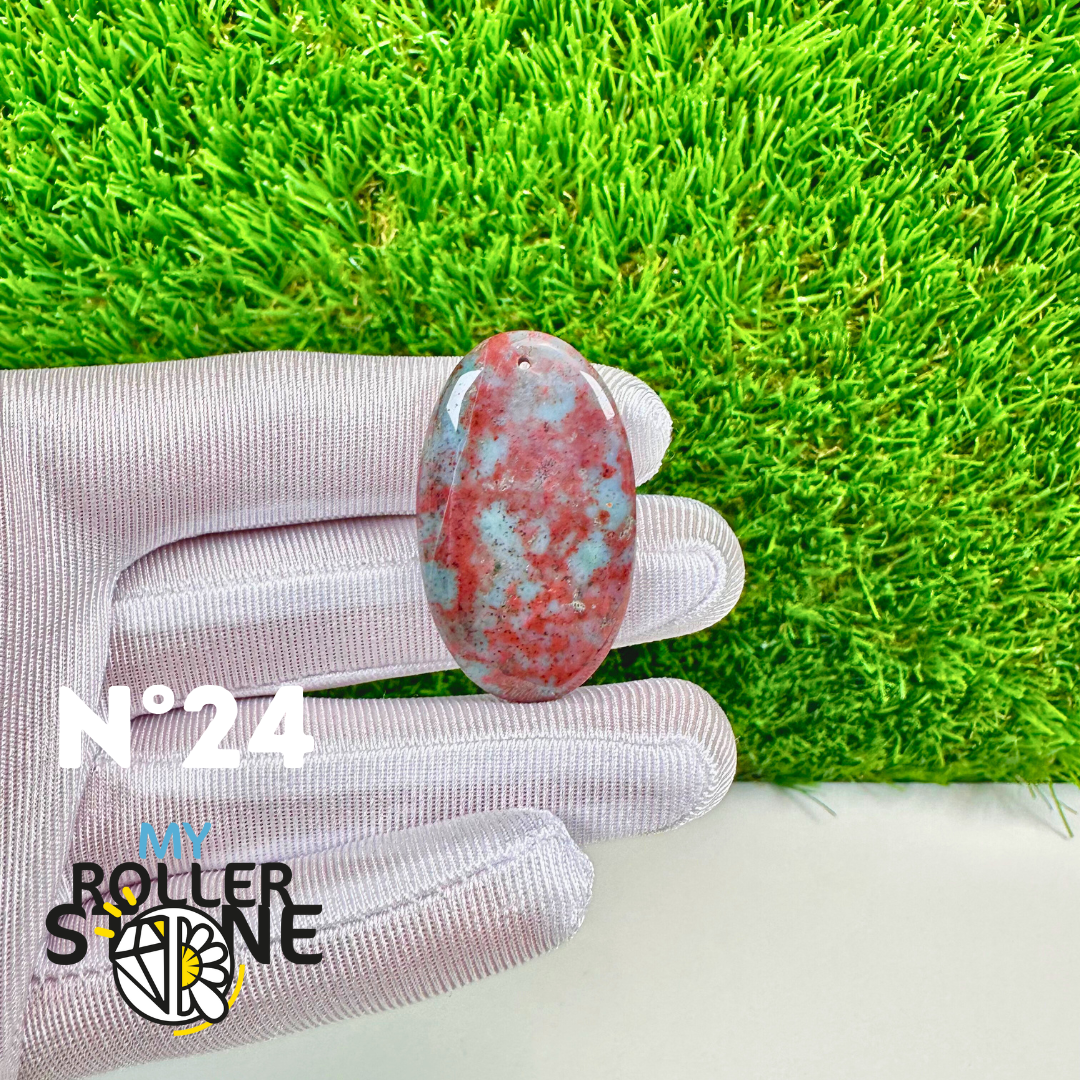 Pendentif Percé Héliotrope