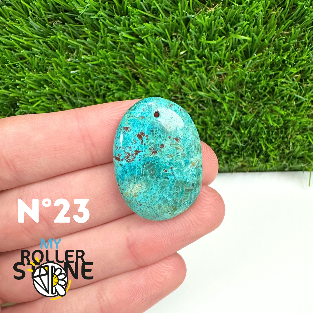 Pendentif Percé Shattuckite 5A