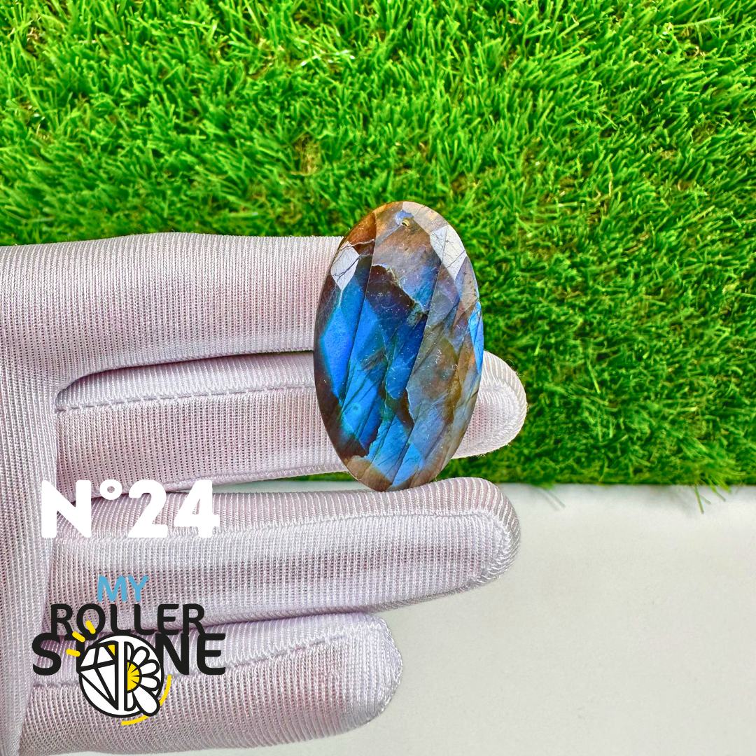 Pendentifs Labradorite blue fire Facettée 5A