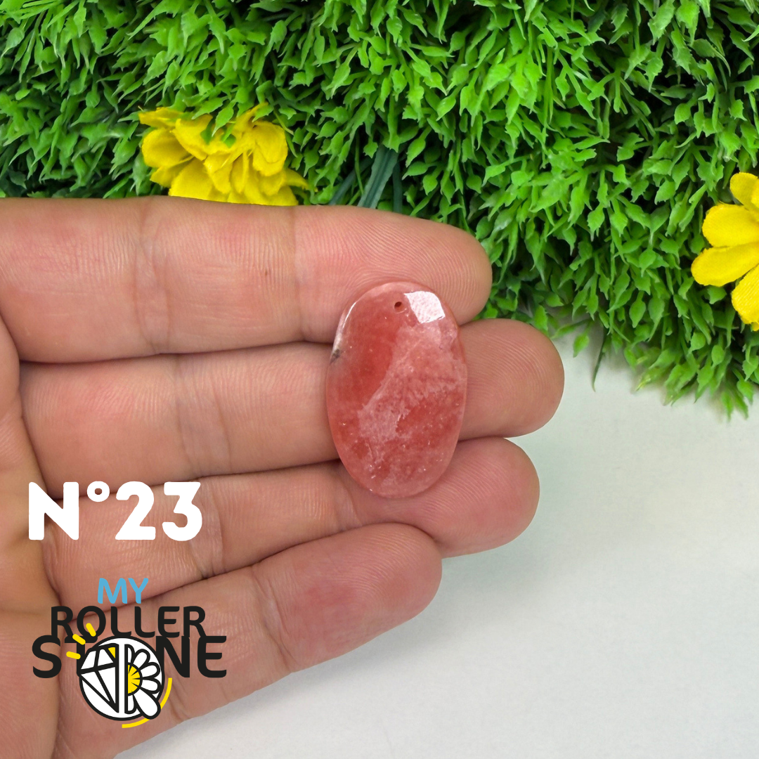 Pendentif percé Rhodochrosite Qualité gemme
