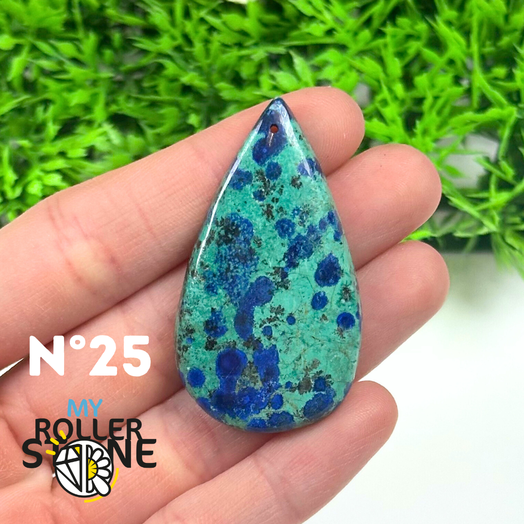 Pendentif Azurite Malachite 5A