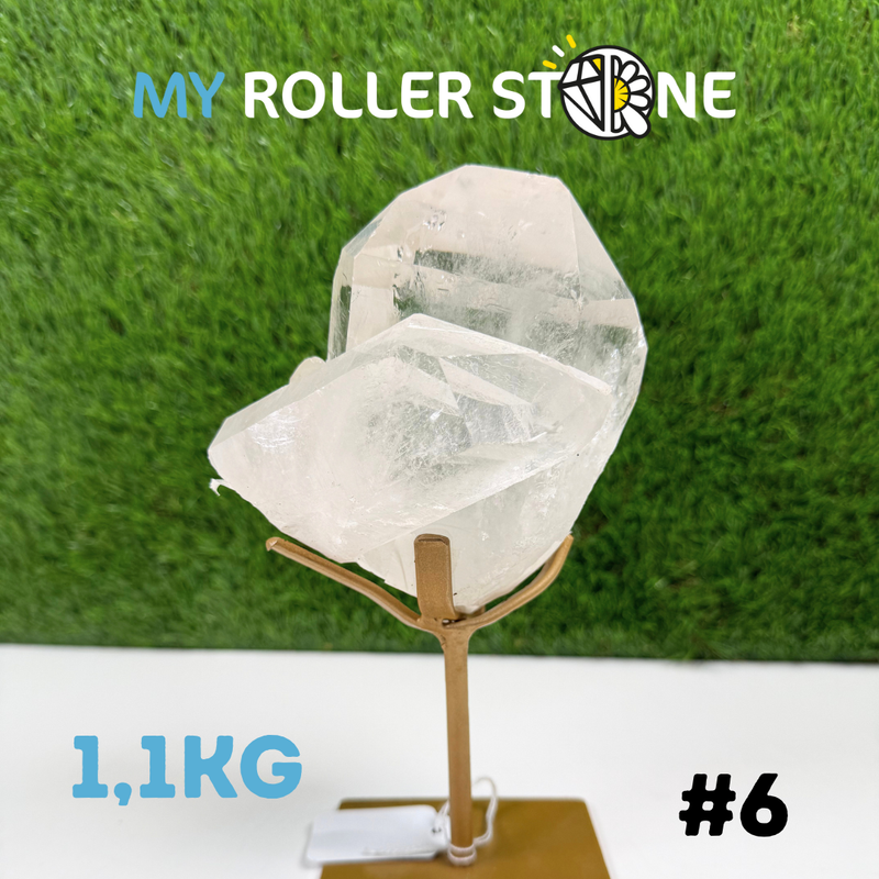 Cristal de roche sur Support #6