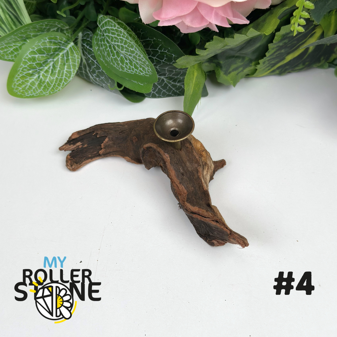 Socle en bois brut