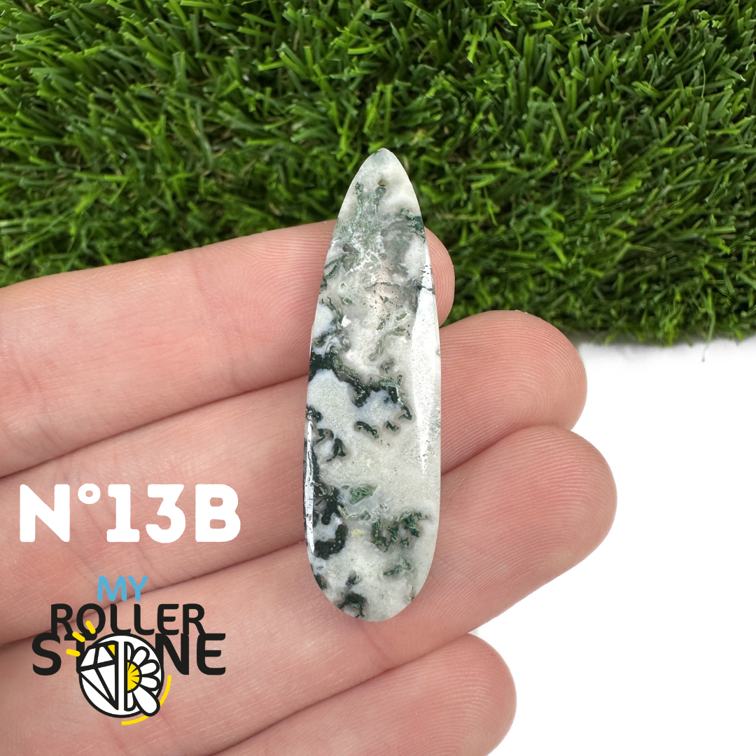 Pendentif Percé Agate Arbre Goutte