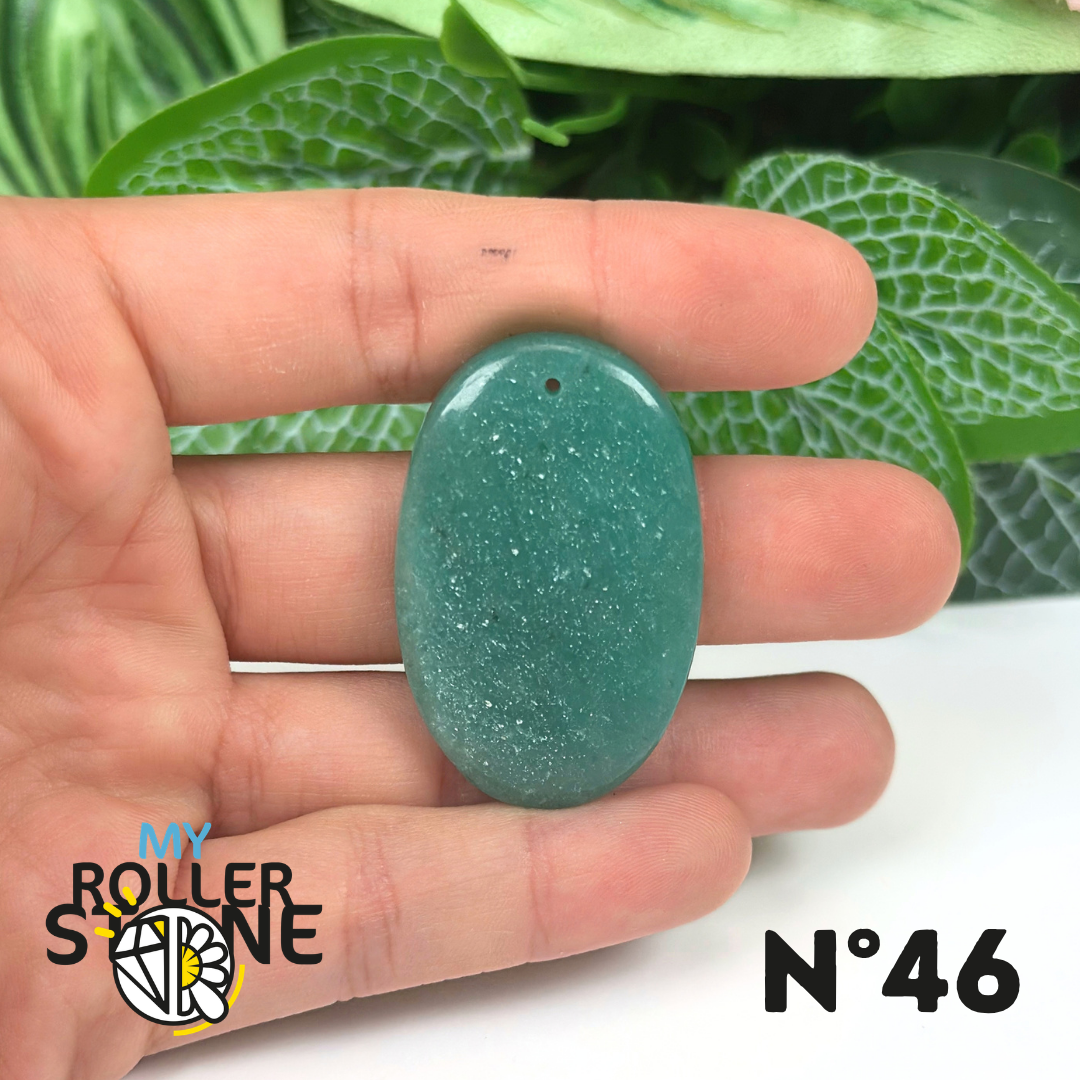 Pendentif Amazonite Brésil 5A