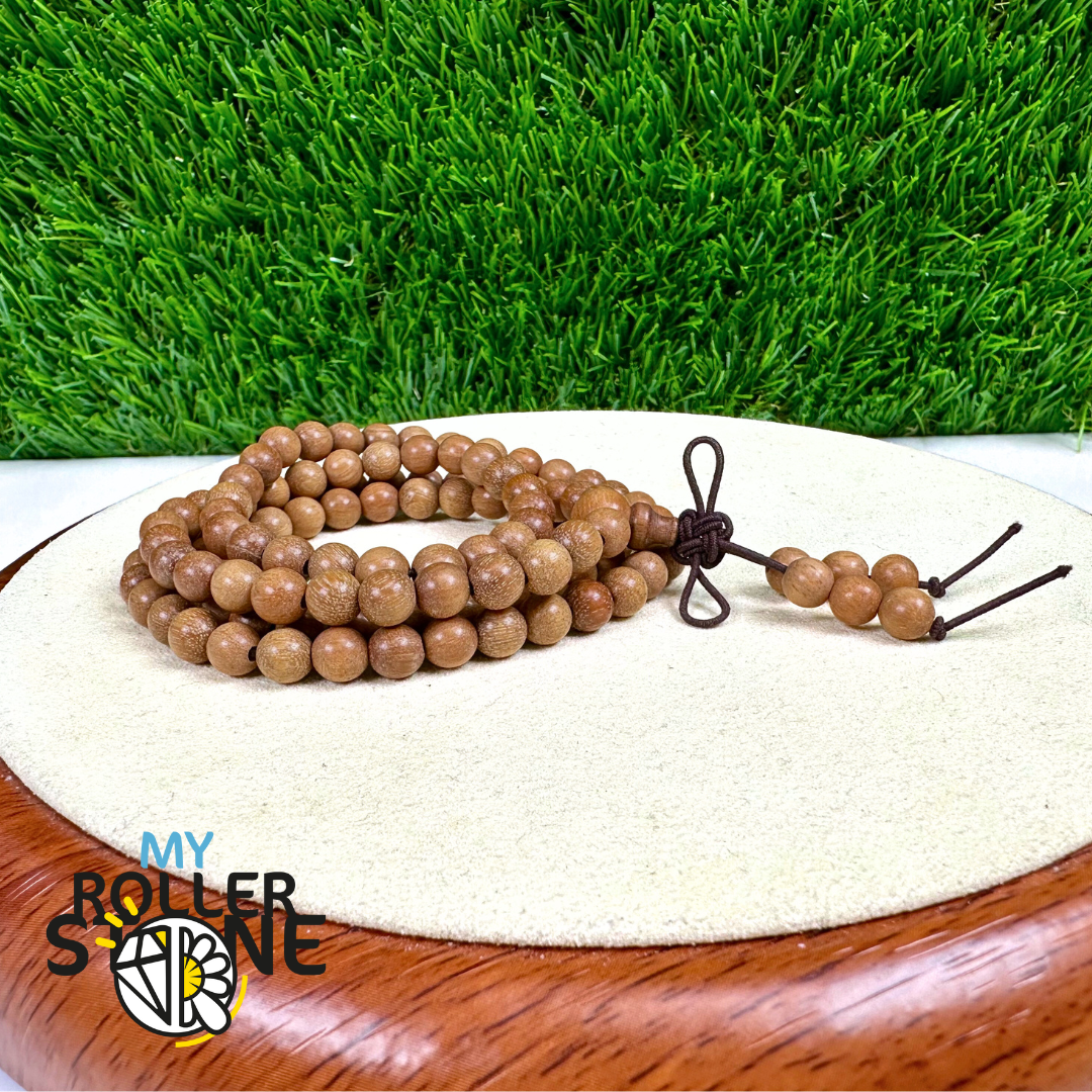 Mala Bois De Santal Perle 6MM