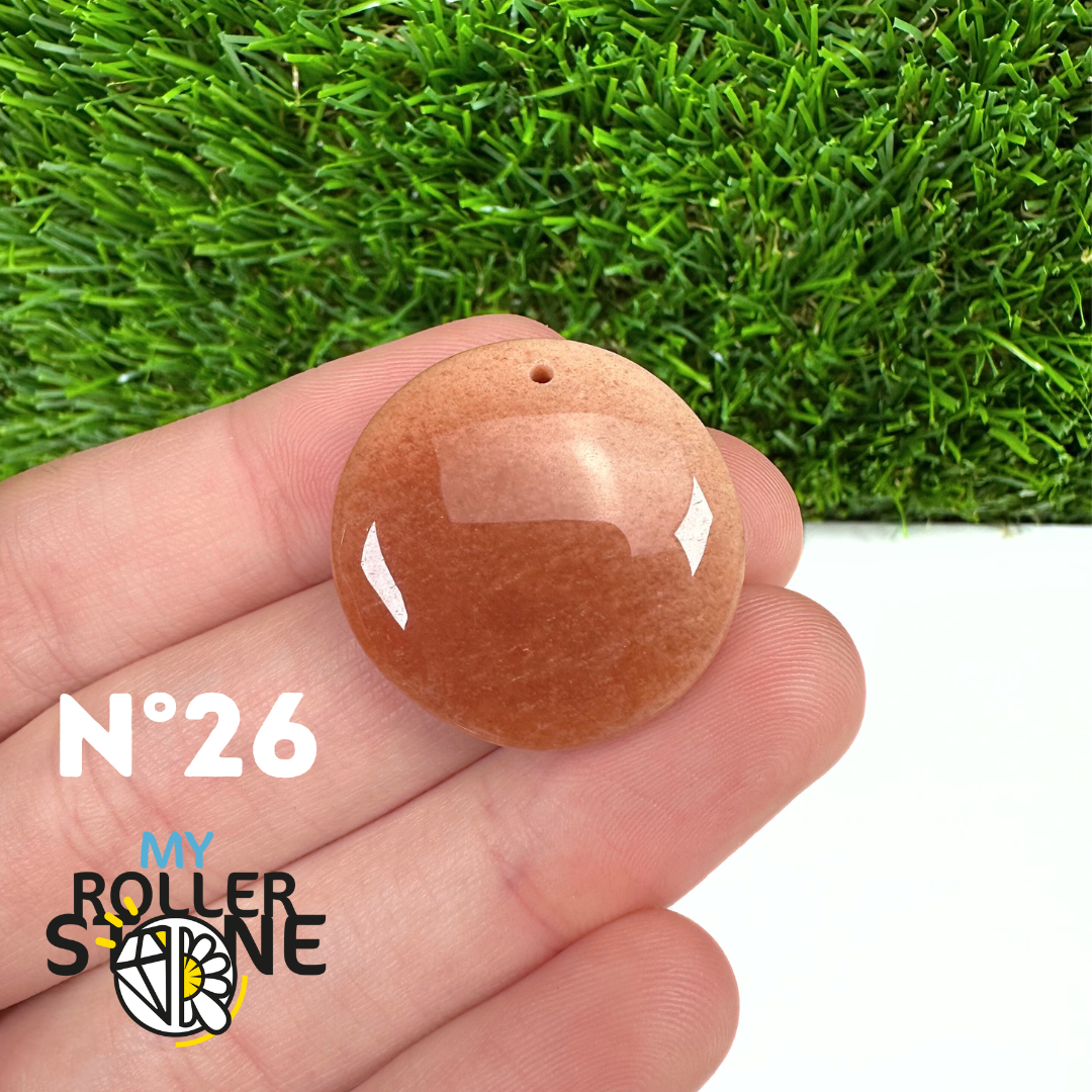 Pendentif Percé Amazonite Pêche