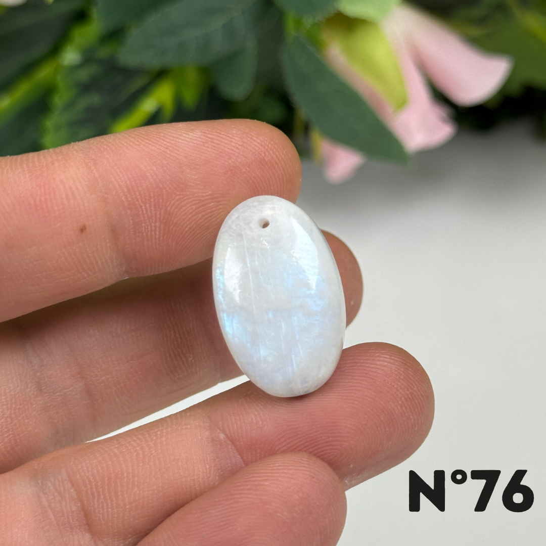 Pendentifs Pierre de lune Forme Libre 5A