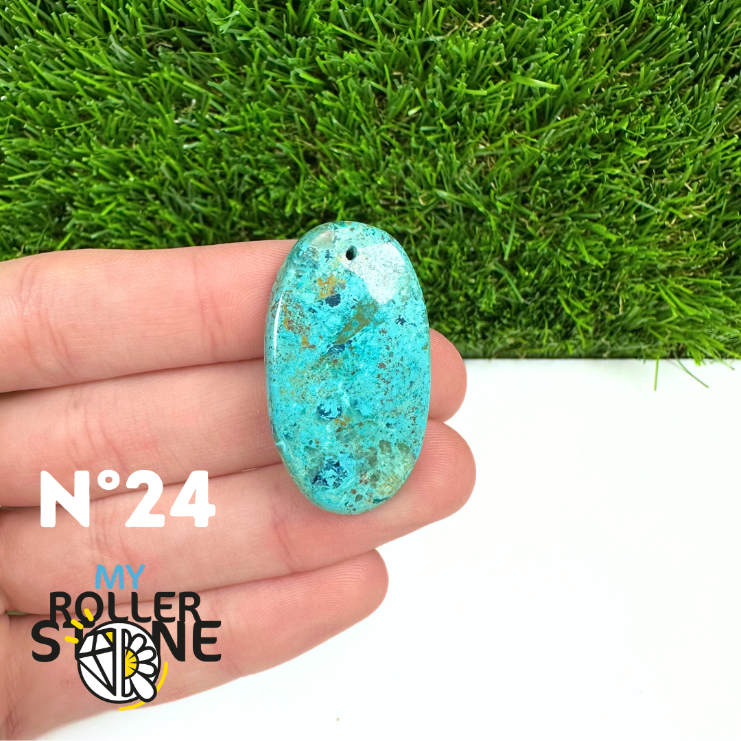 Pendentif Percé Shattuckite 5A