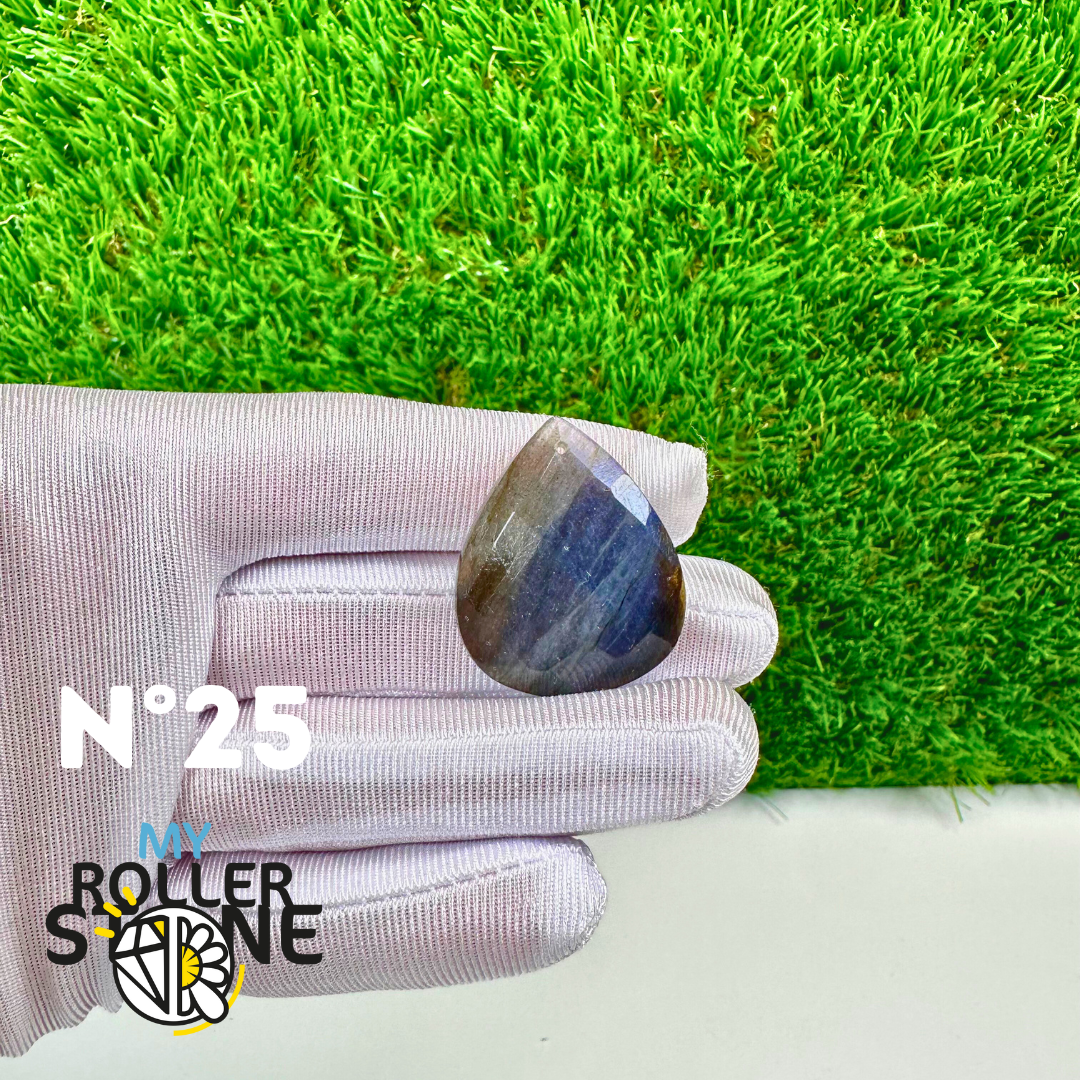 Pendentifs Labradorite blue fire Facettée 5A