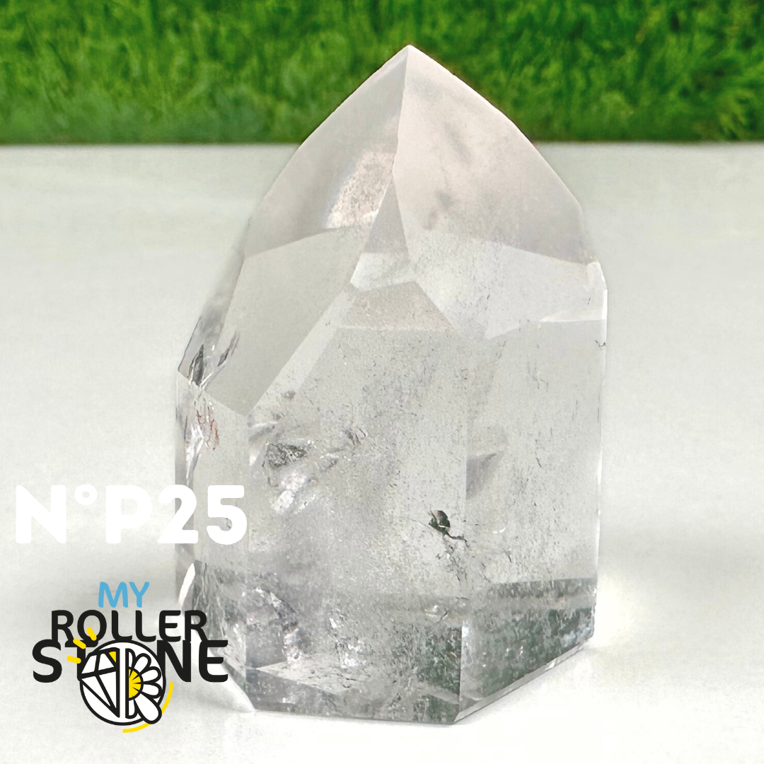 Pointe en Cristal de Roche Petite Taille