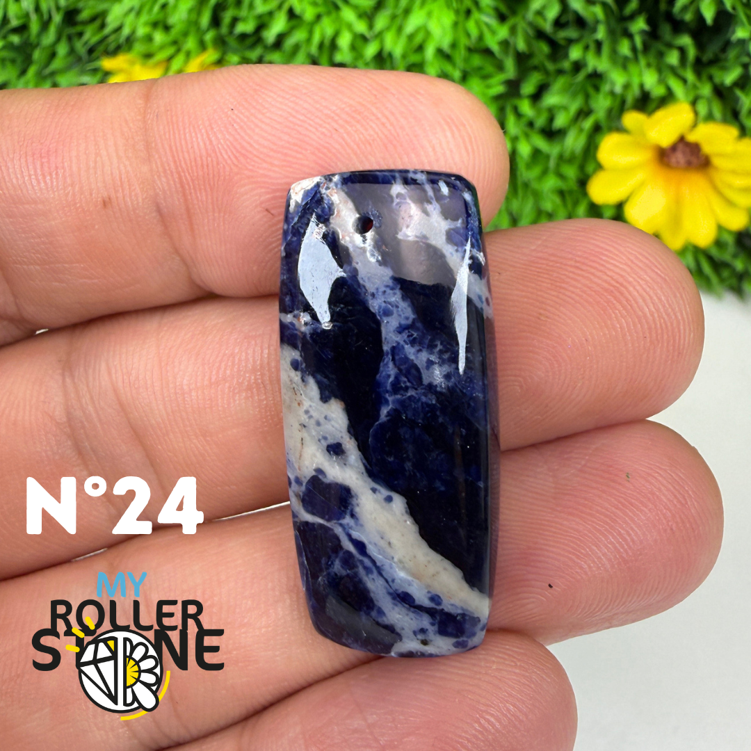 Pendentifs Percés Sodalite 5A