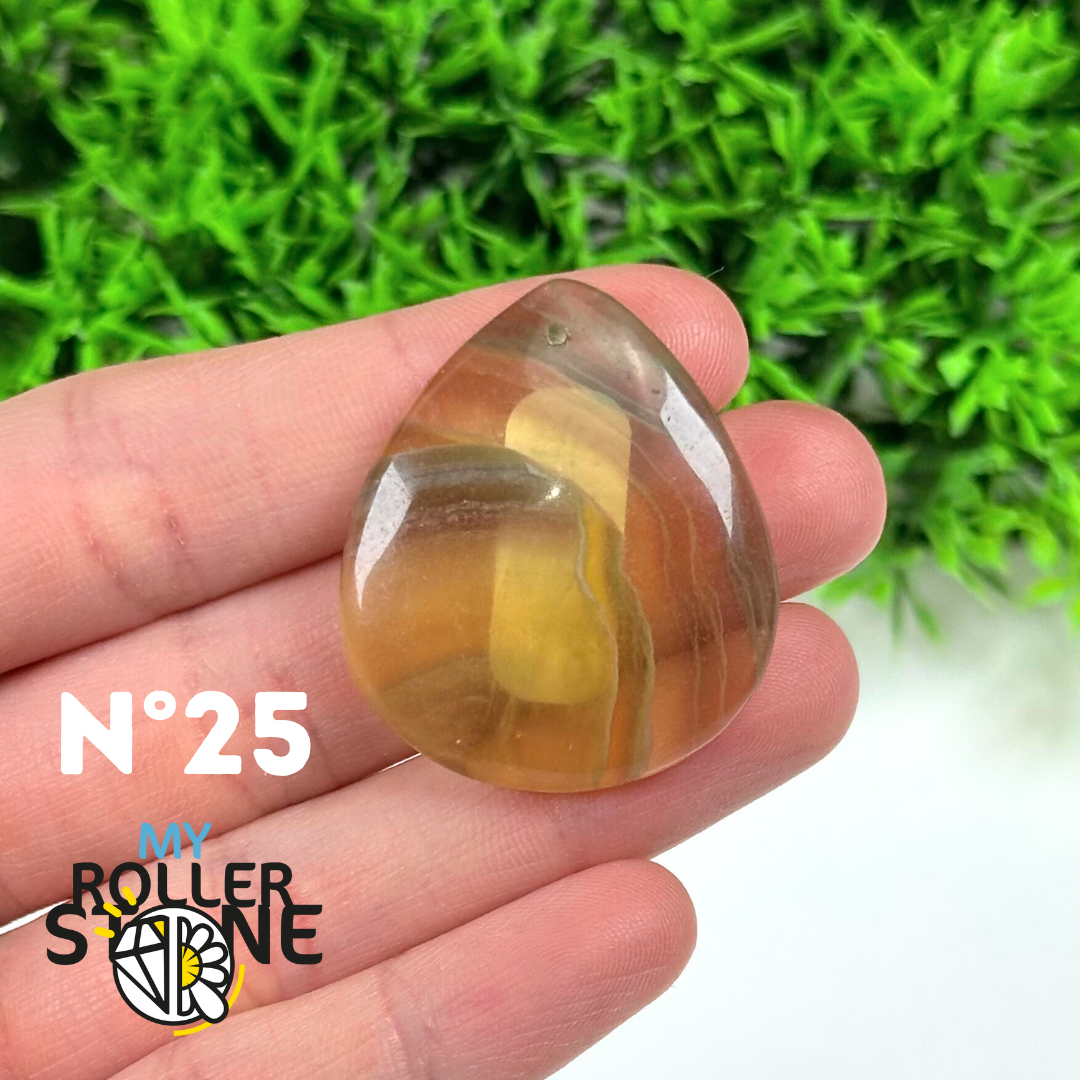 Pendentif Percé Fluorite 5A