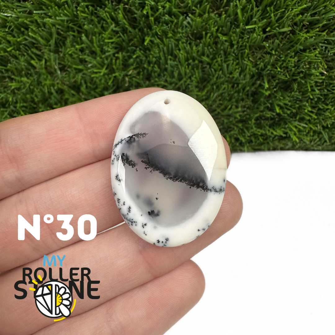 Pendentif Opale Dendritrique