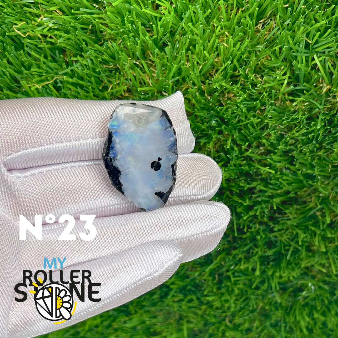 Pendentif Percé Pieristérite tranche semi brute 5A