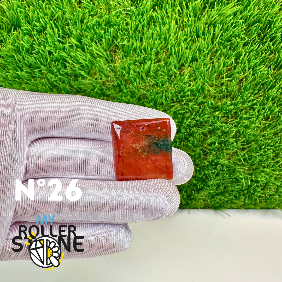 Pendentif Percé Héliotrope