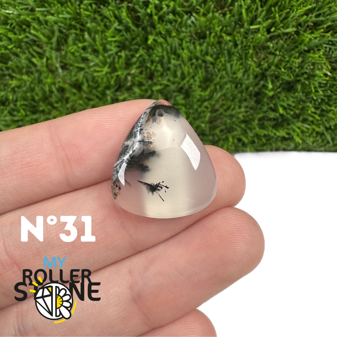 Pendentif Opale Dendritrique