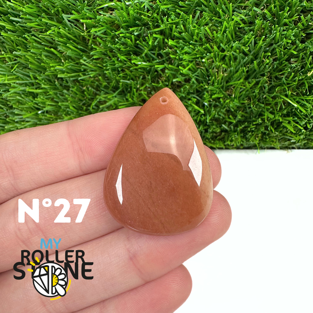 Pendentif Percé Amazonite Pêche