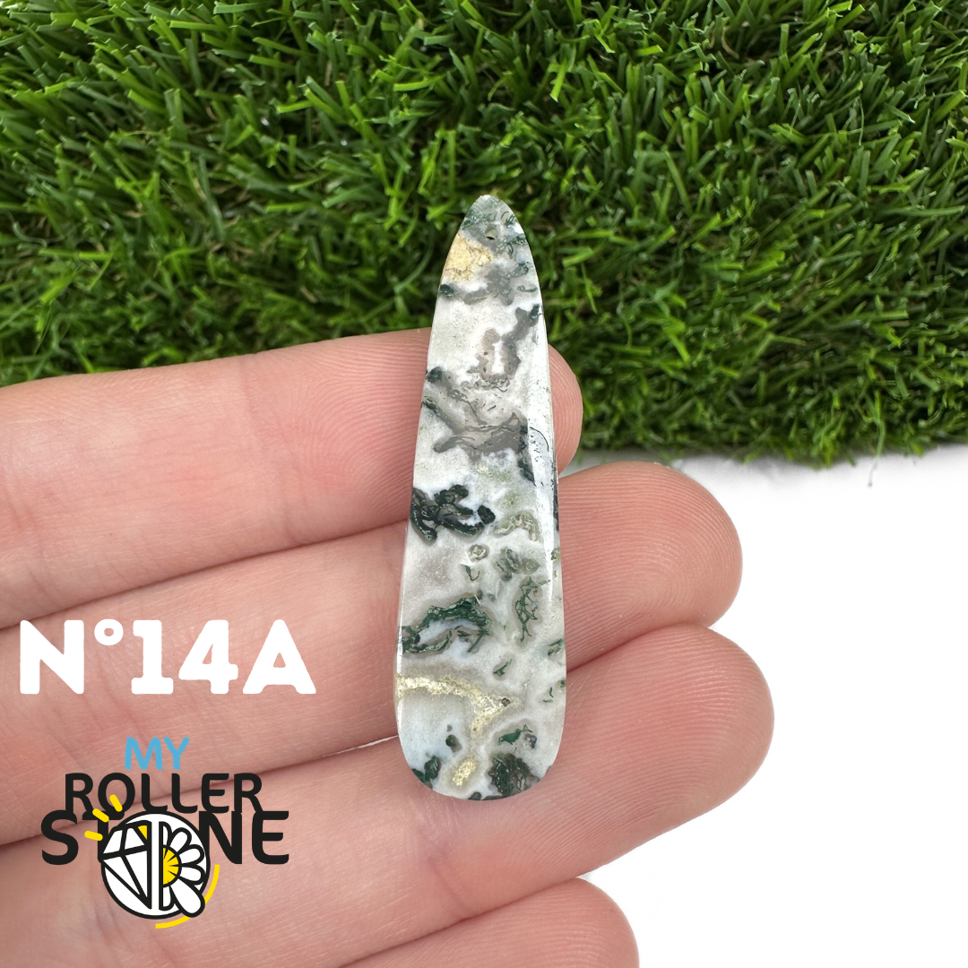 Pendentif Percé Agate Arbre Goutte