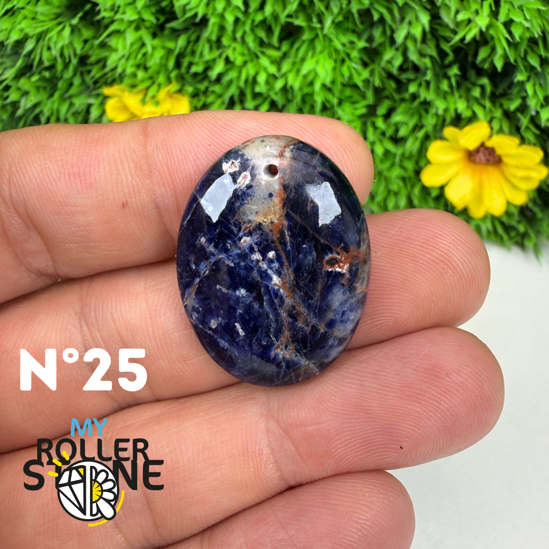 Pendentifs Percés Sodalite 5A