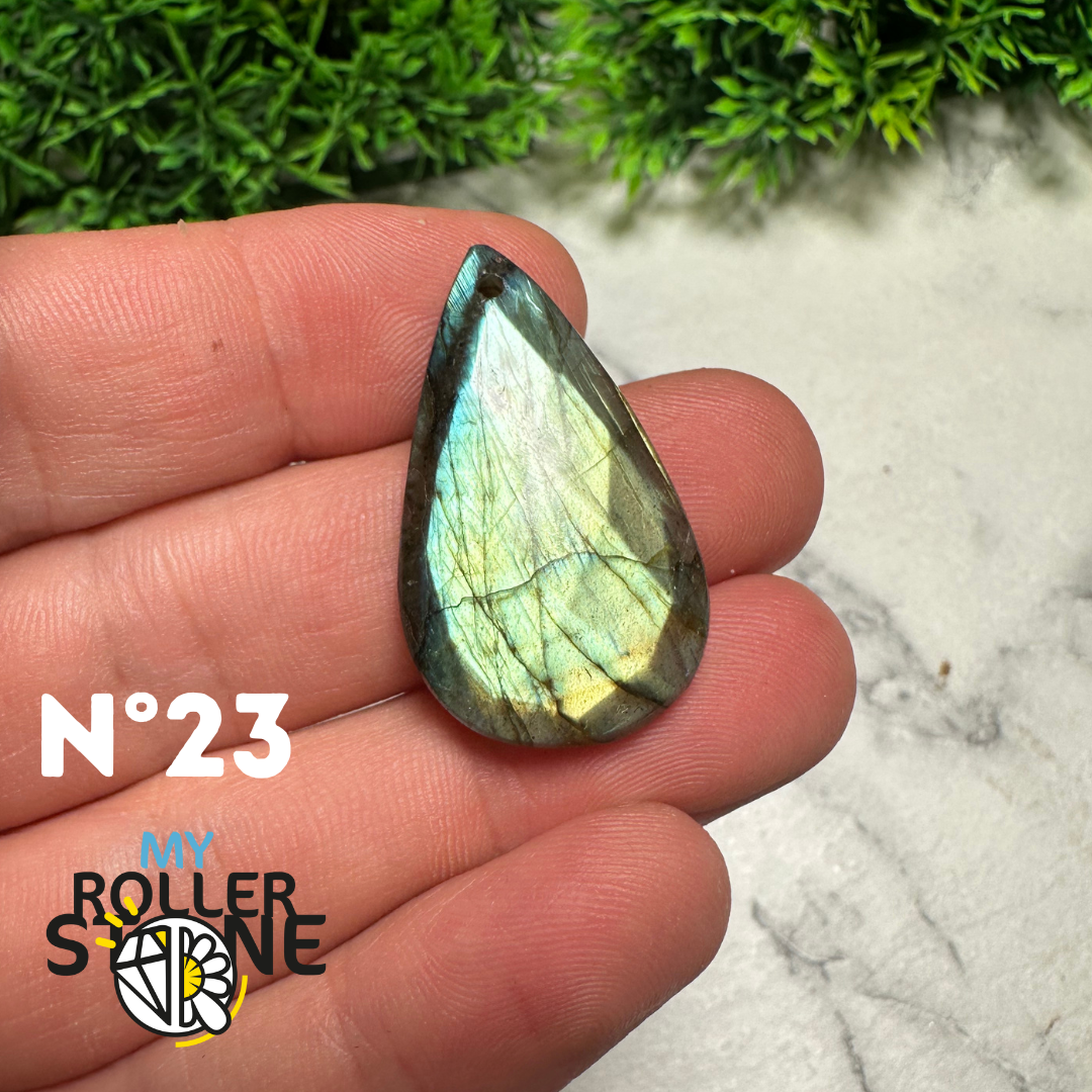 Pendentifs Labradorite forme Libre Facettée