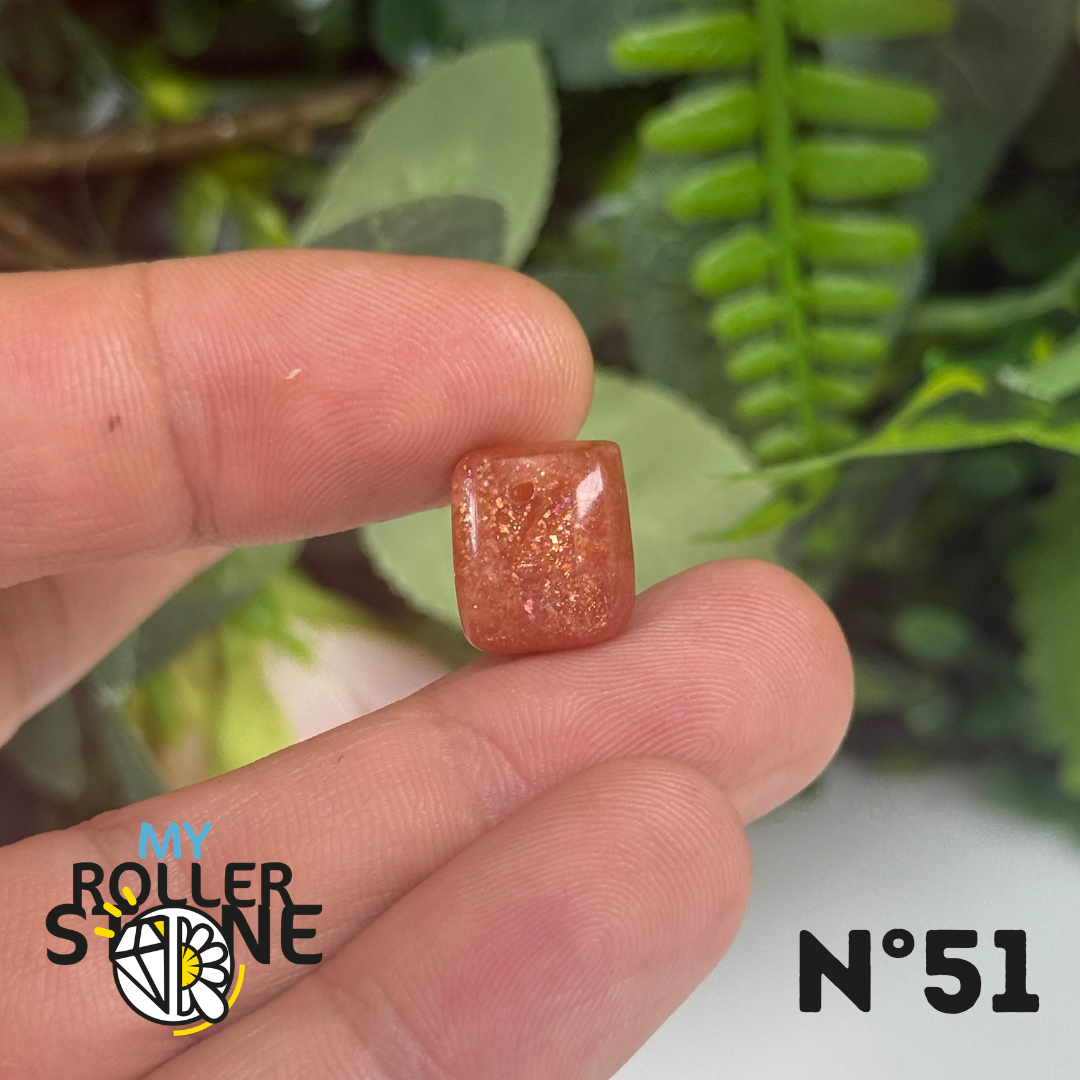 Petit Pendentifs Pierre de Soleil Forme Libre 5A