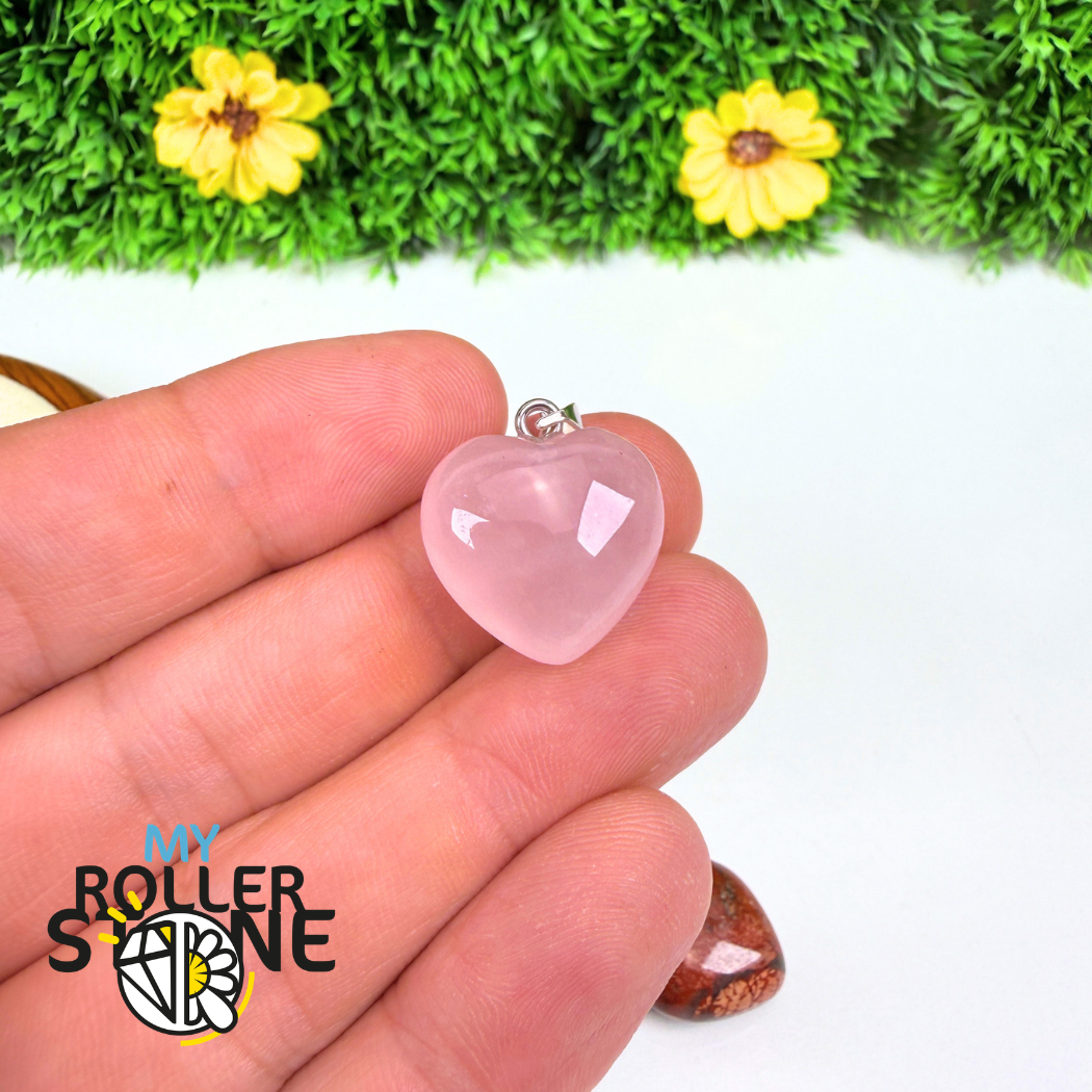 Pendentifs coeur pierre (13 variantes)